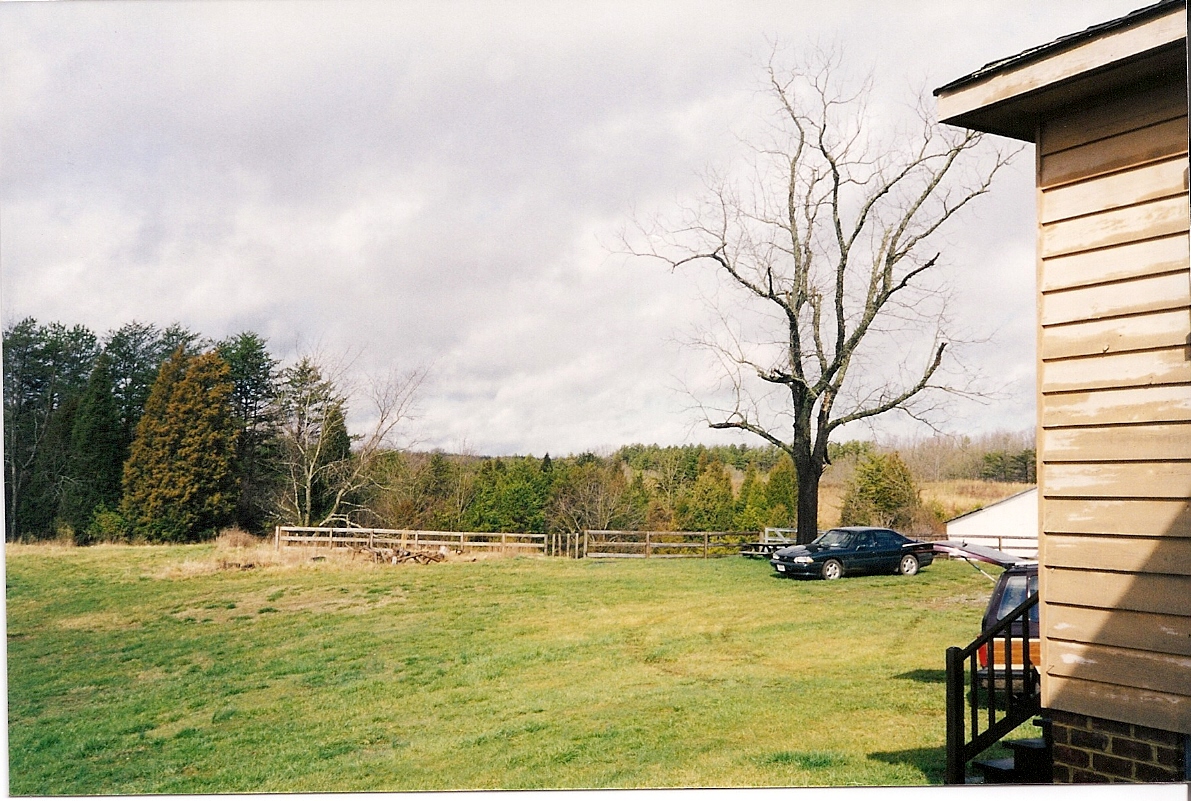 Historic photograph of the Hillcrest homesite
