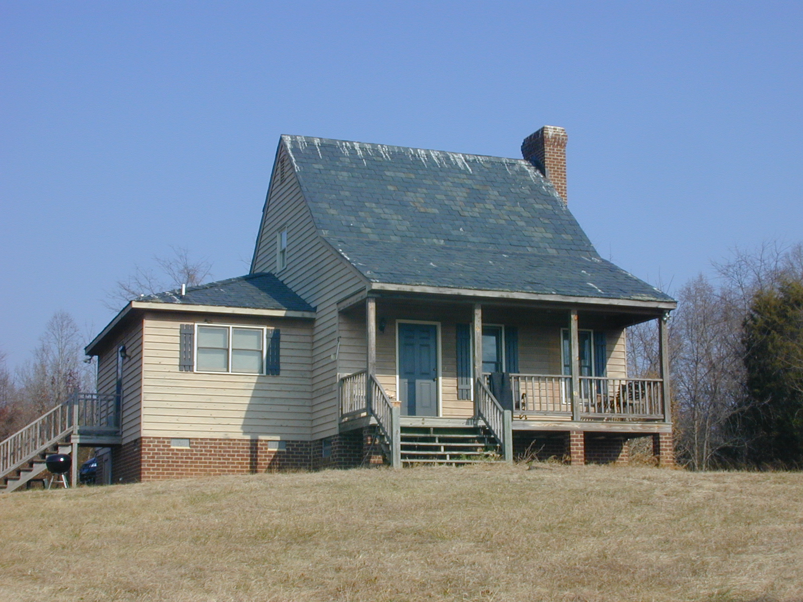 Early Hillcrest homesite photograph