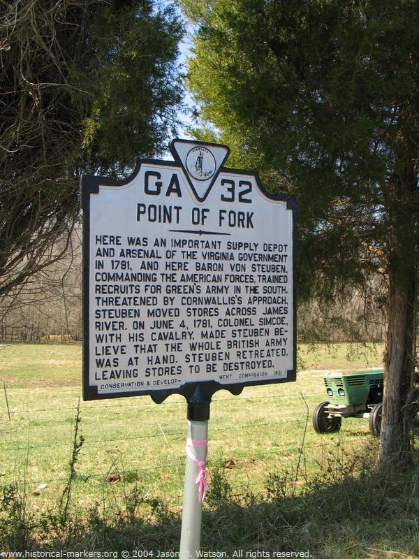 Point of Forks historical image