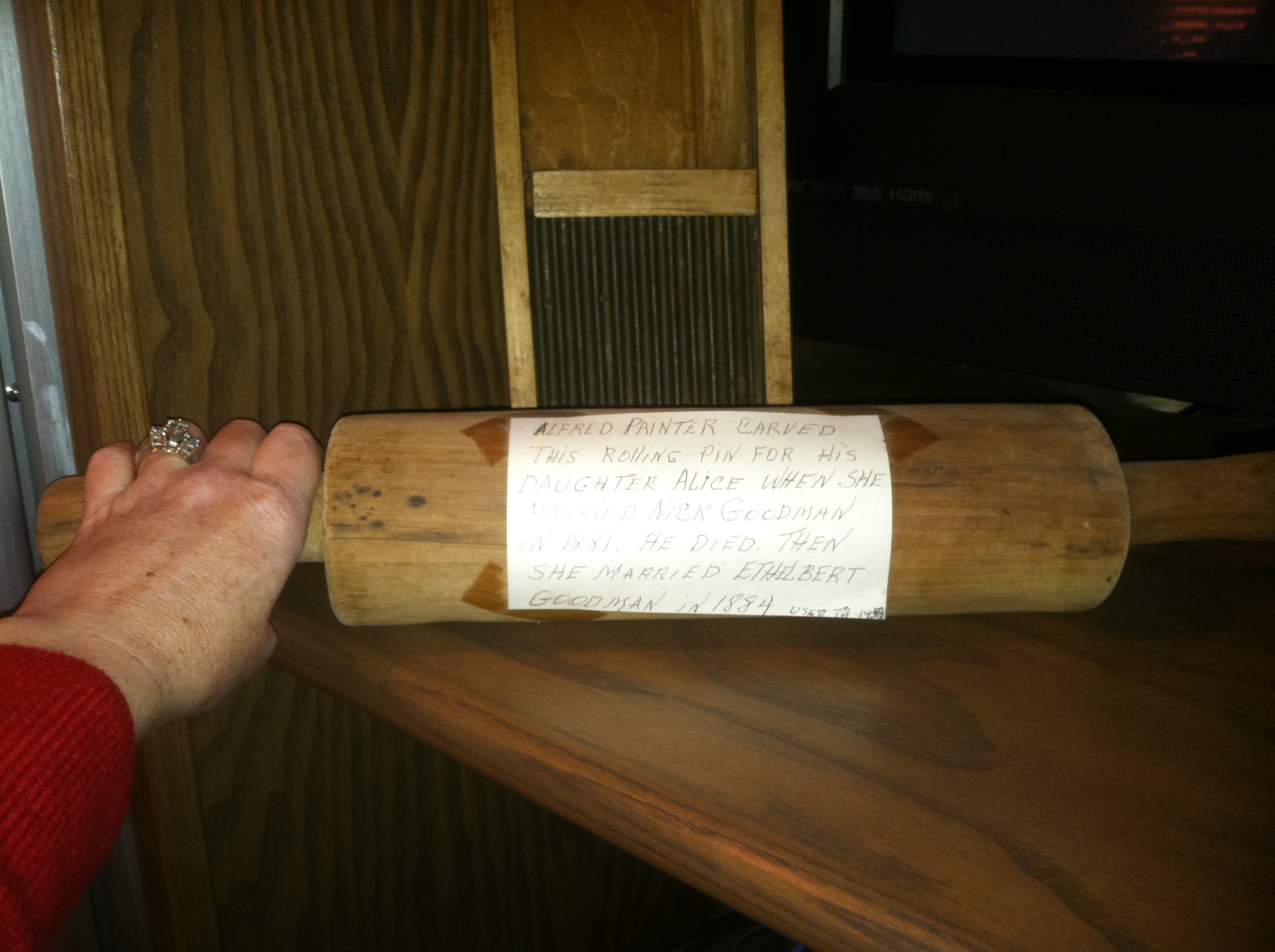 Painter family rolling pin
