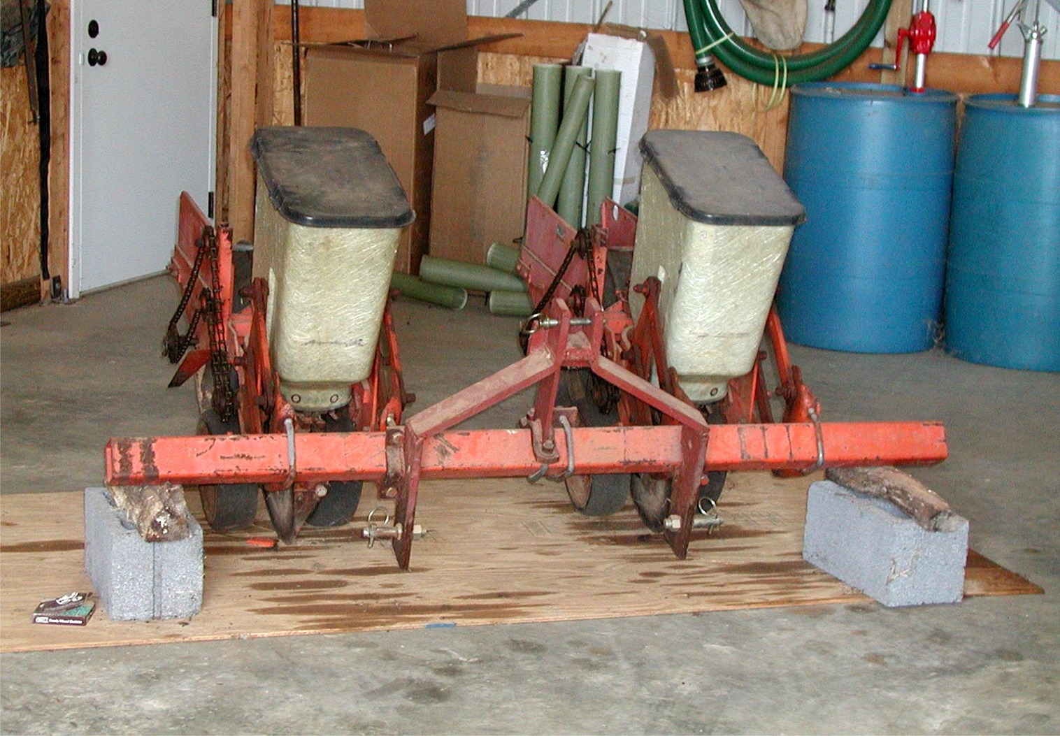 Corn planter at Hillcrest