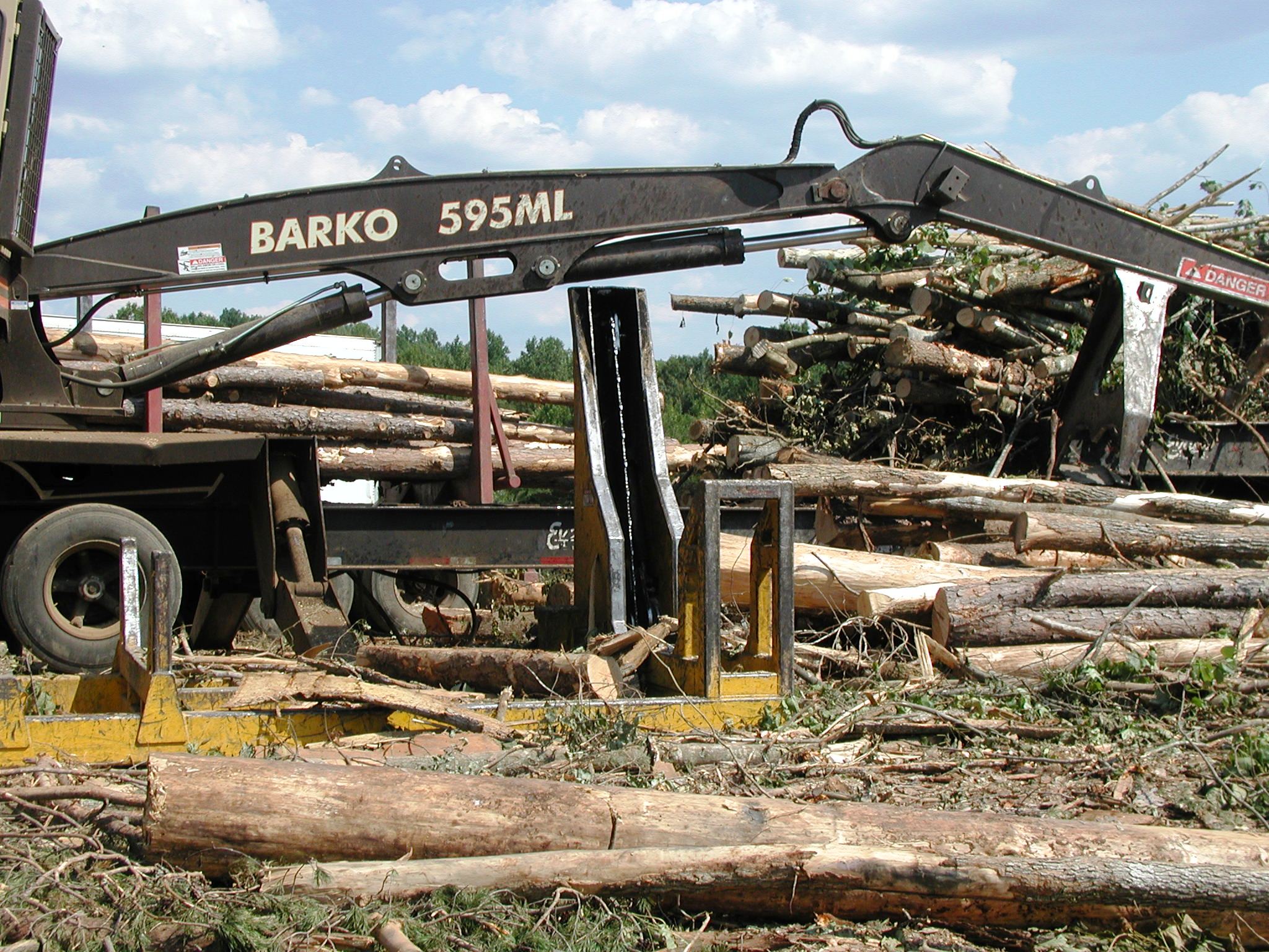 Timber harvest at Hillcrest