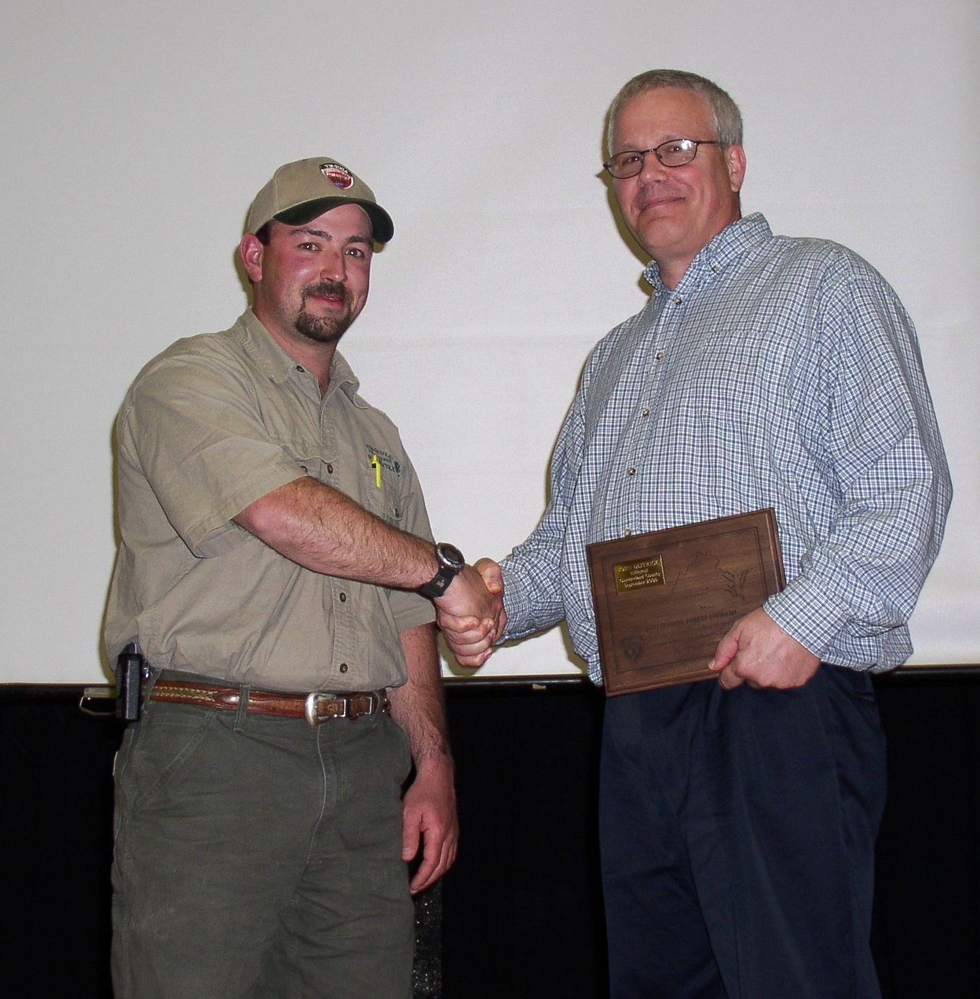 Virginia Department of Forestry stewardship award