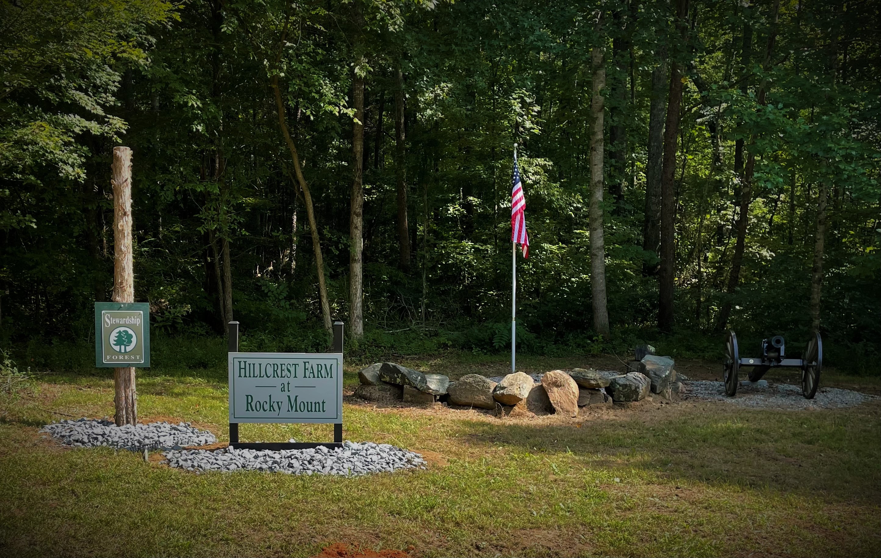 Entrance to Hillcrest Farm