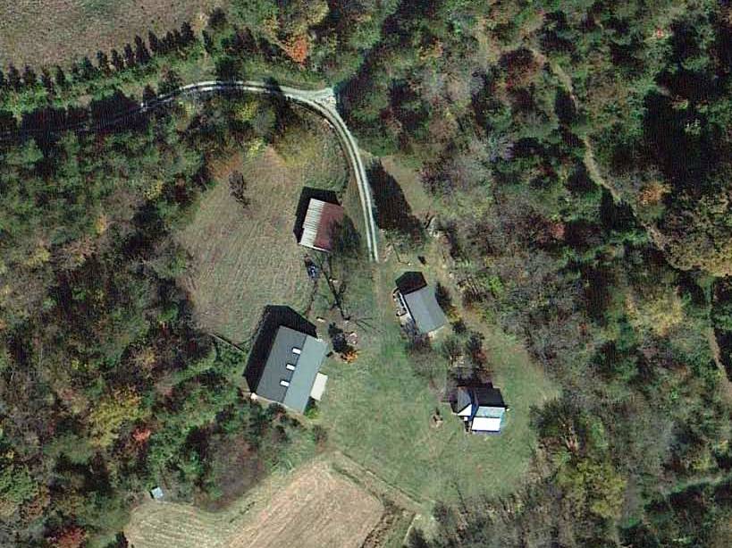 Hillcrest homesite aerial photo