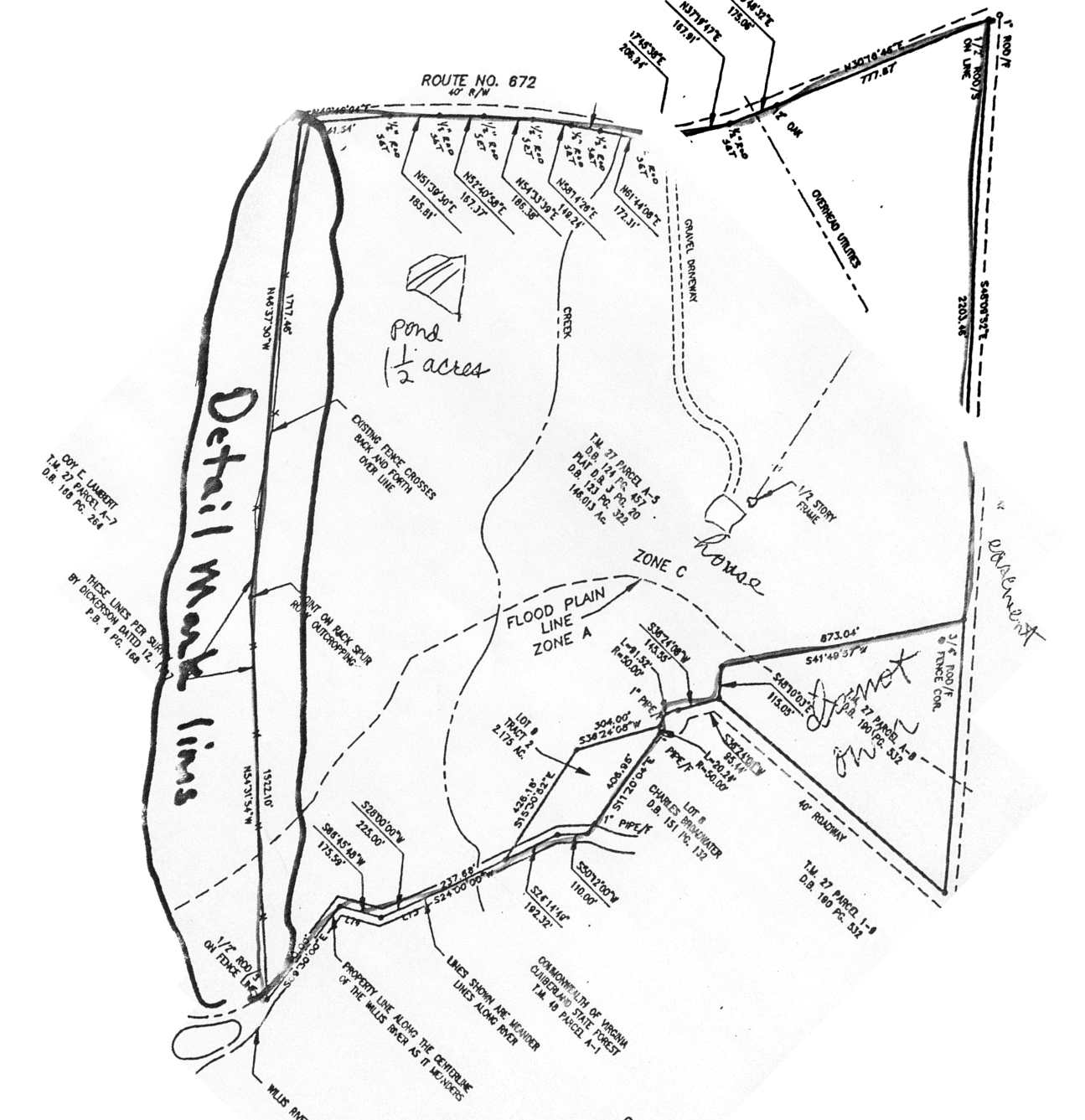 Rotated Hillcrest farm survey
