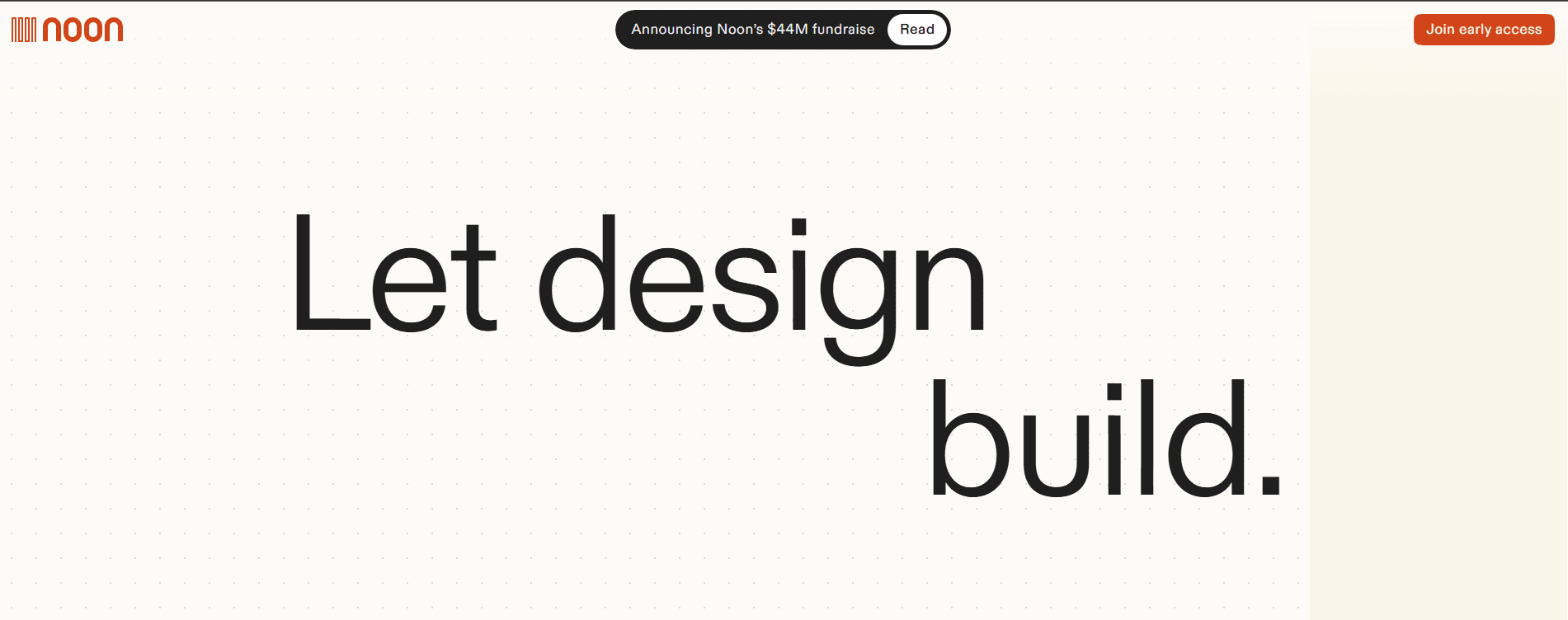 Noon Raises $44 Million and Emerges from Stealth to Rebuild Product Design Around Live Code and AI