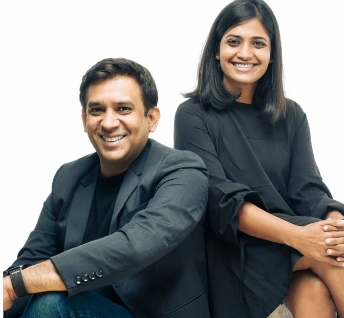 Rezolv founder Karan Mehta and Sonali Jindal