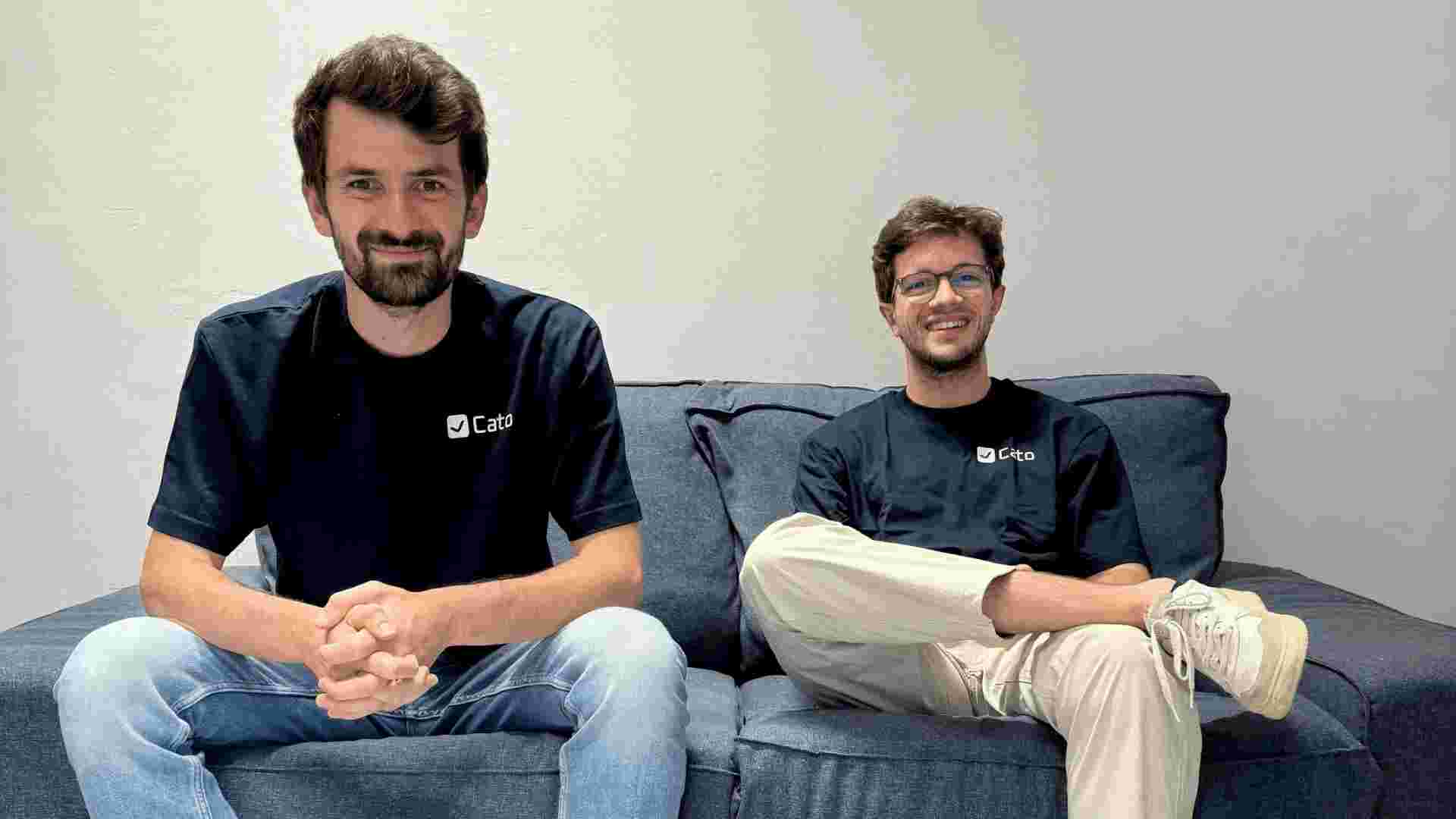 Cato founder Andrea Zorzetto (CEO) and Matteo Bossolini