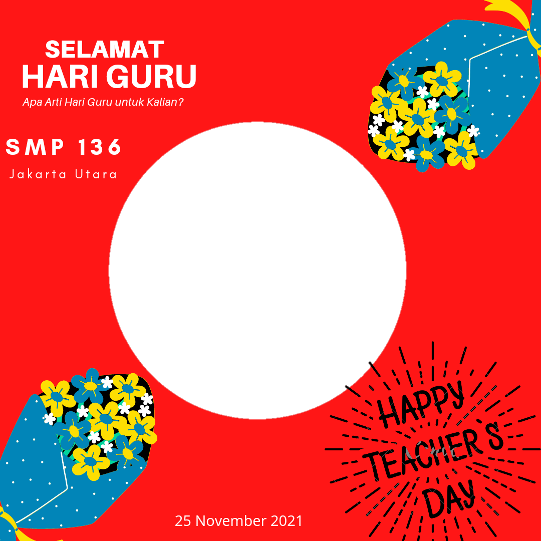 Unduh Twibbon Selamat Hari Guru Nasional Keren Free buatan Sailun Ilungulat