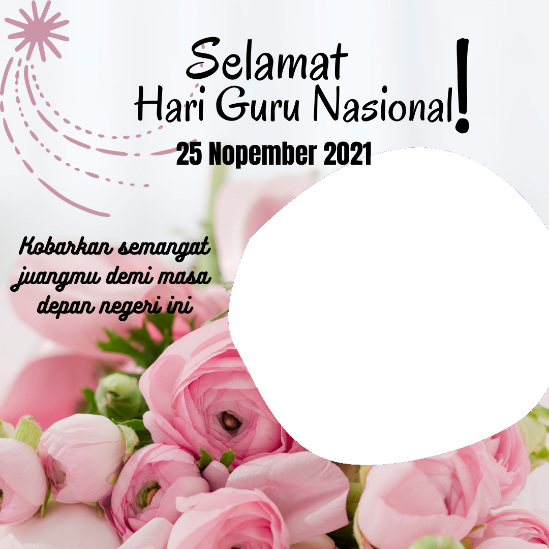 Unduh Twibbon Selamat Hari Guru Keren Gratis buatan Resmeida Htbarat