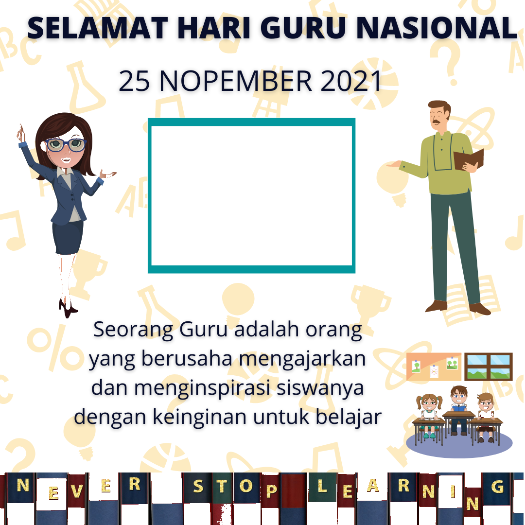 Download Twibbon HARI GURU NASIONAL Keren Terbaru buatan ika Yuliansari