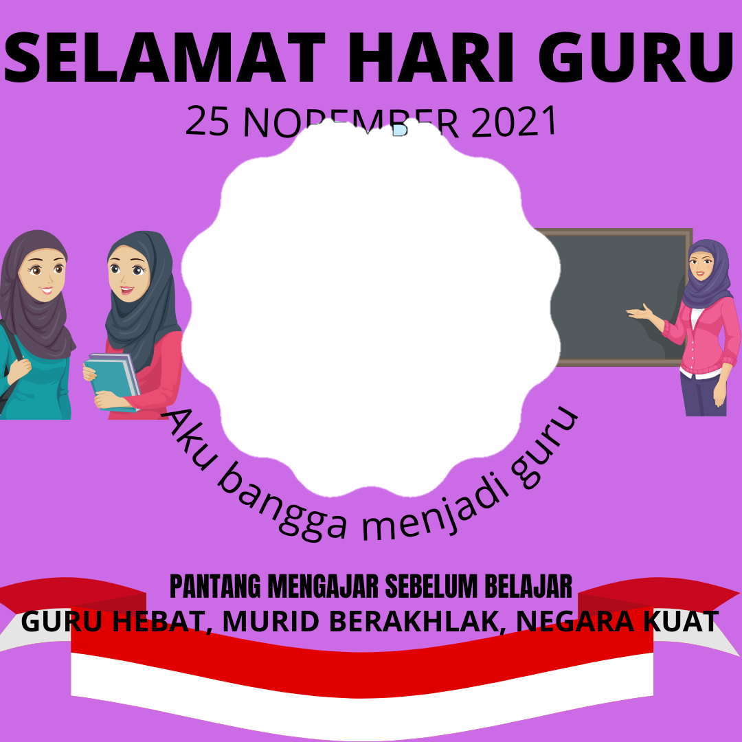 Unduh Twibbon Hari guru Keren Free buatan Anna Rokhana