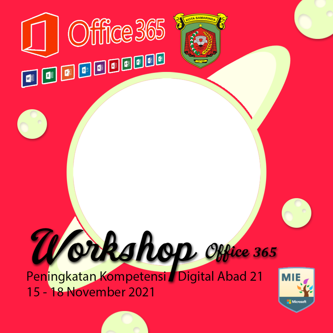 Download Twibbon Workshop Office HGN Keren Free buatan Azmi Samarinda