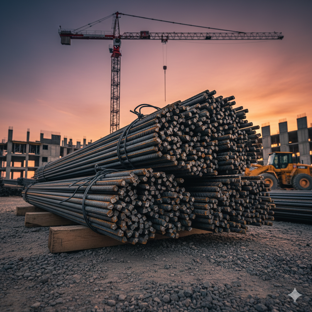 10, 12, 16 mm (Rebar).