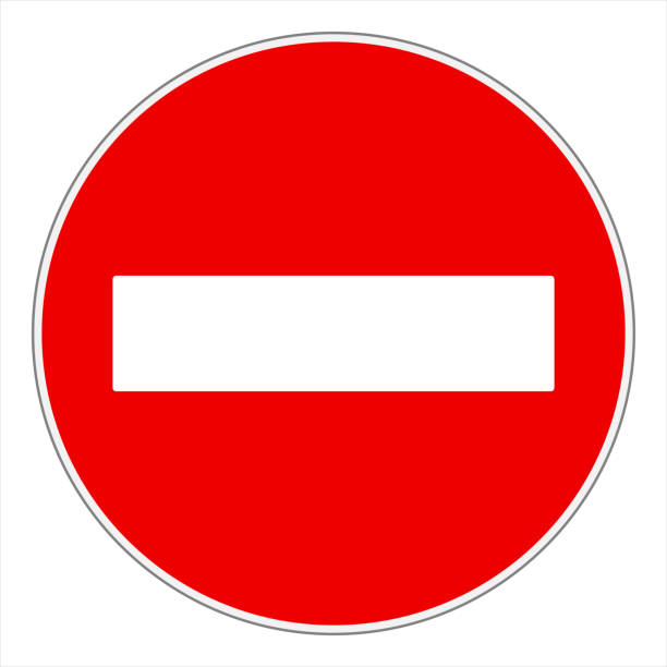 NO ENTRY SIGN BOARD