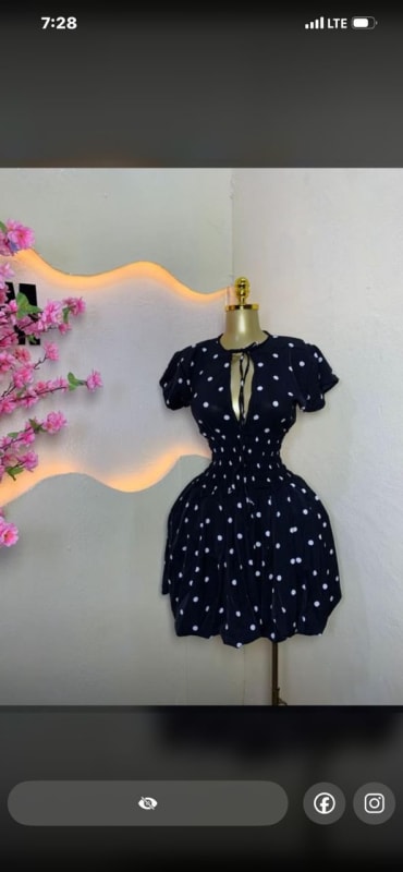 Poka Dot Gown