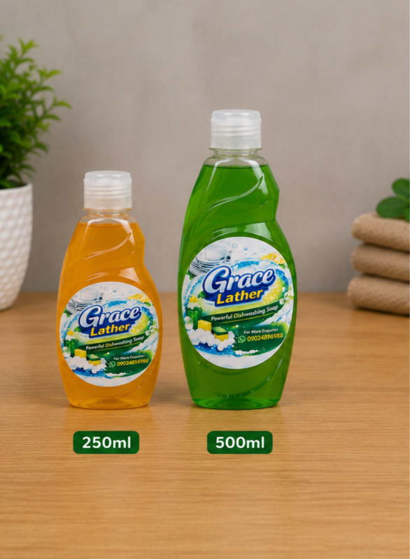 Grace Lather Dishwashing liquid soap