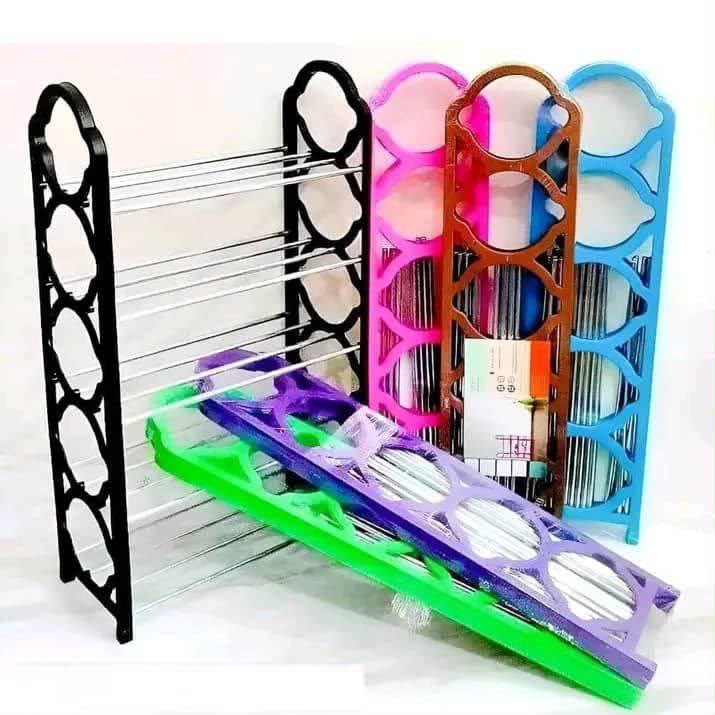 5 steps shoe rack