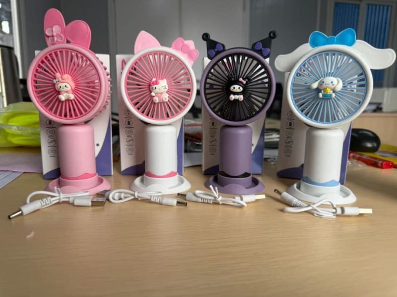 Mini rechargeable cute fan