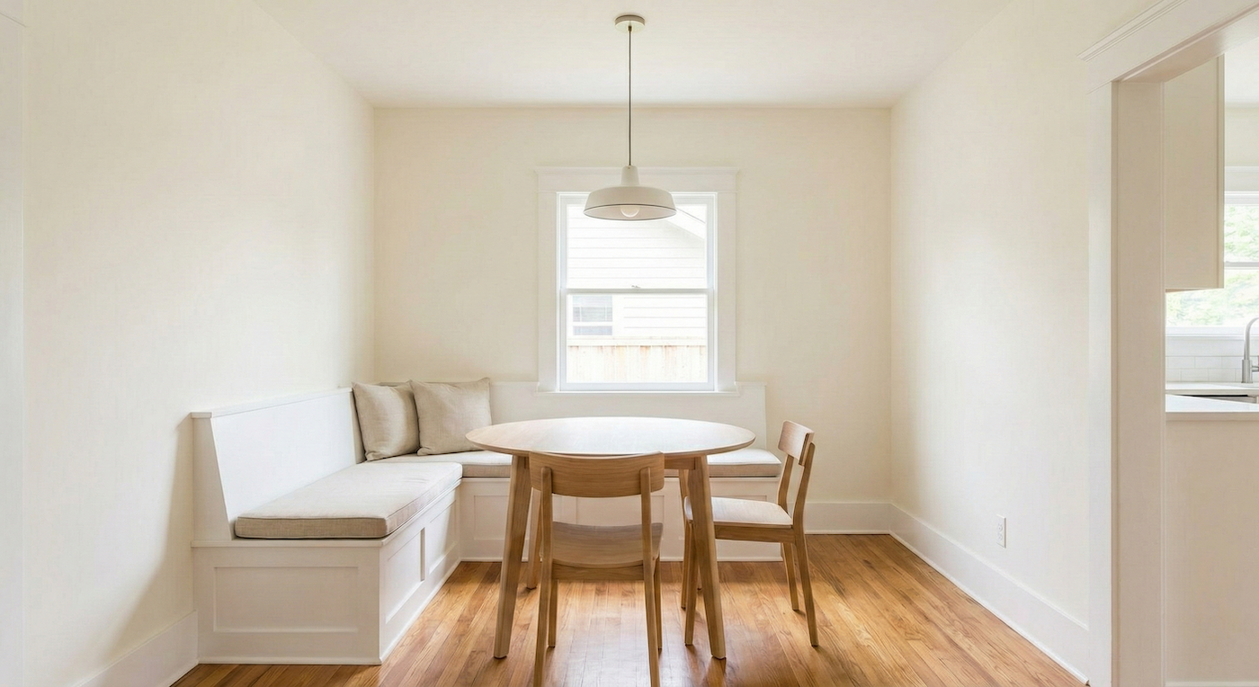 Dream home renovation - beautiful dining room interior