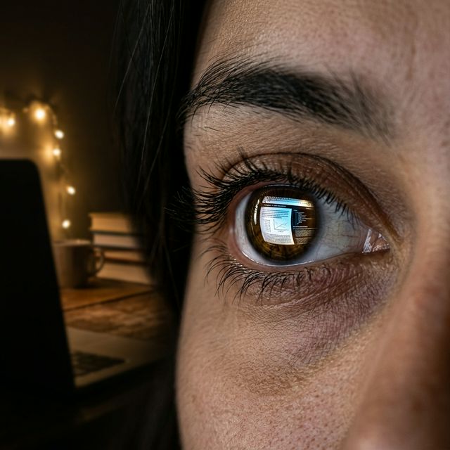 Focused student using digital flashcards to master complex subjects like AP Chemistry.