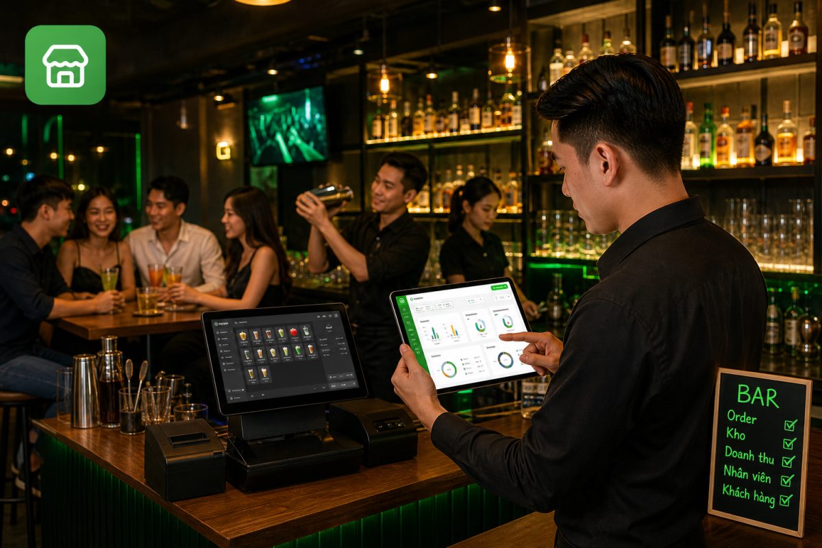 Minh họa quy trình thực tế cho quán karaoke, bida