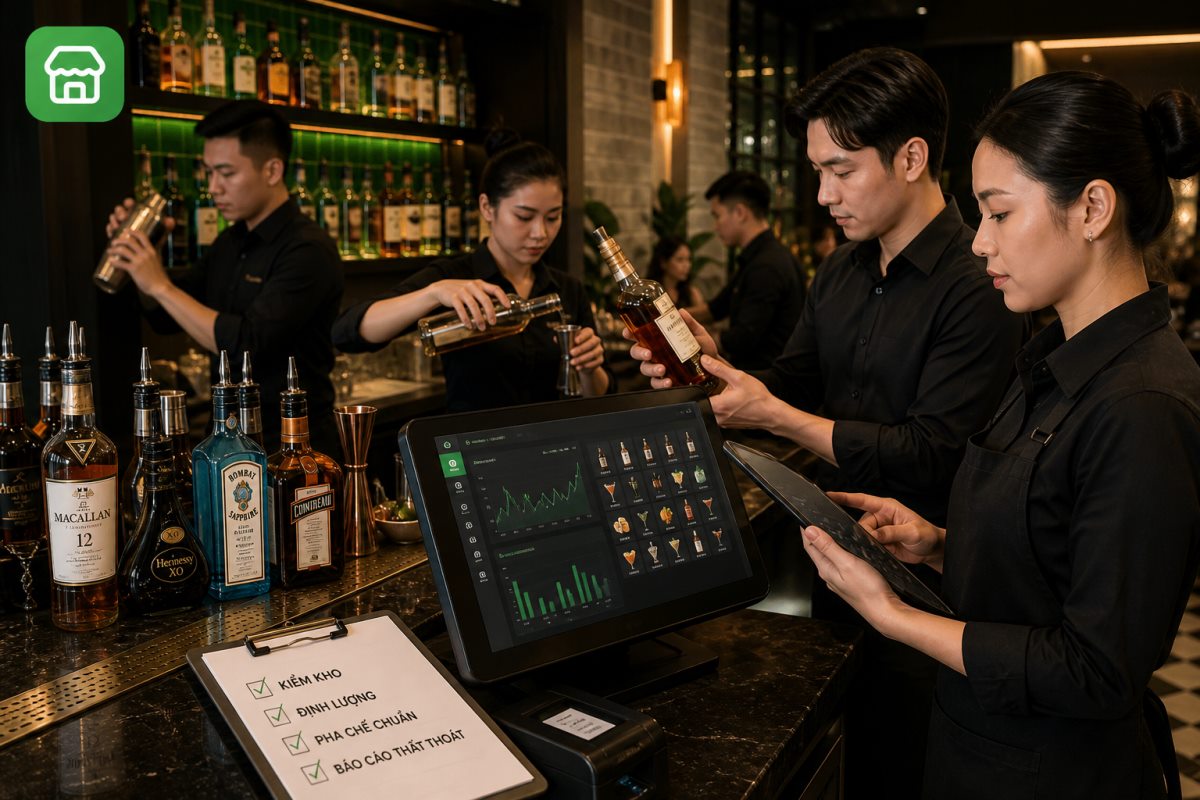 Minh họa quy trình thực tế cho quán karaoke, bida