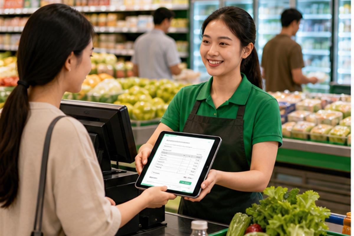 Minh họa thực tế: Siêu Thị Mini, Cửa Hàng Tạp Hóa Và Quy Định Hóa Đơn Điện Tử Máy Tính Tiền 2026