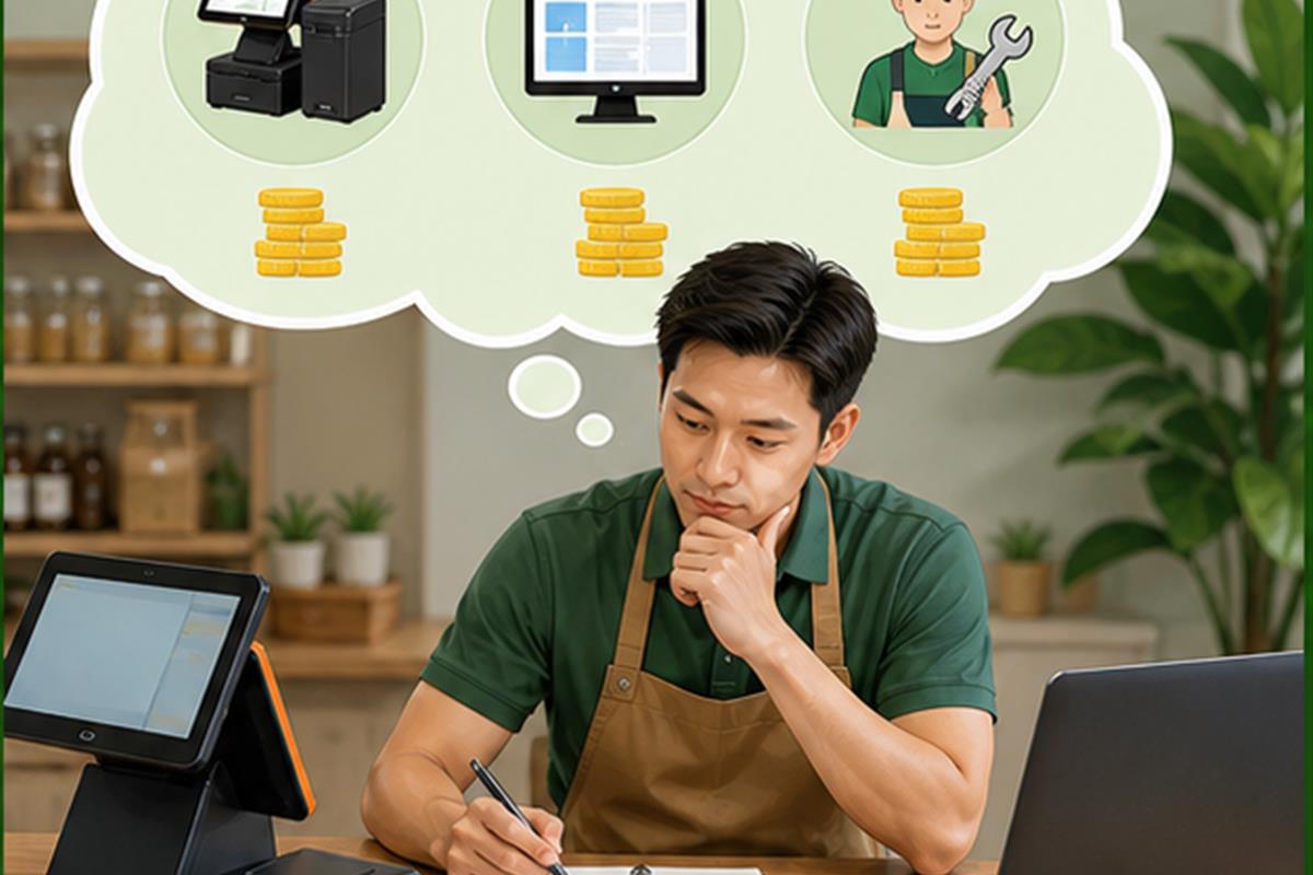 Minh họa thực tế: Chi Phí Đầu Tư Máy Tính Tiền Và Phần Mềm Hóa Đơn Điện Tử Cho Hộ Kinh Doanh