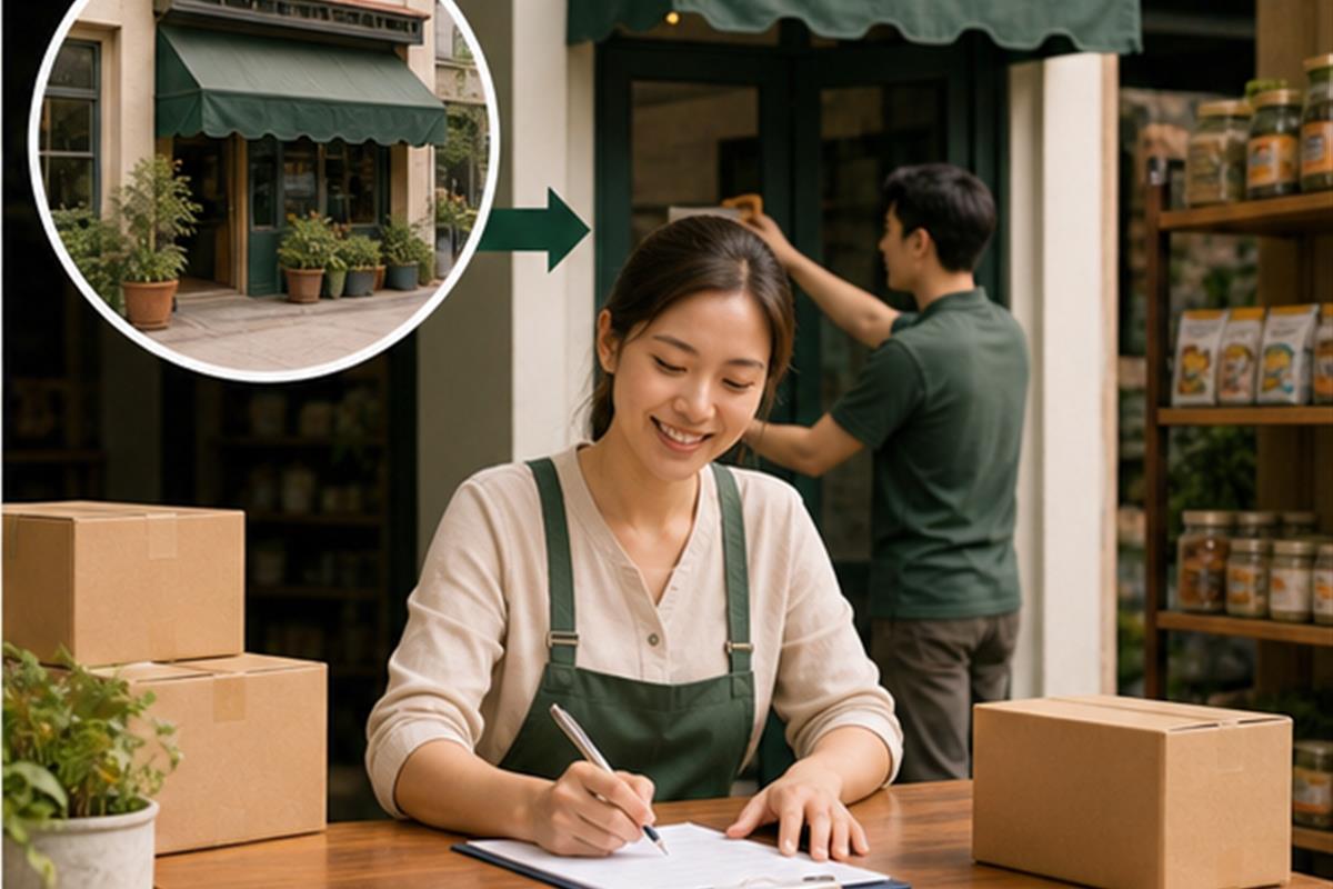 Minh họa thực tế: Thủ Tục Thay Đổi Địa Chỉ Hộ Kinh Doanh Mới Nhất