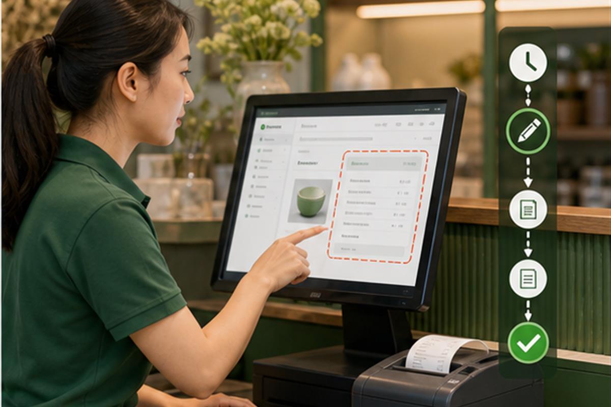 Minh họa thực tế: Cách Xuất Hóa Đơn Điều Chỉnh Khi Sai Tên Hàng Hóa, Sai Thông Tin