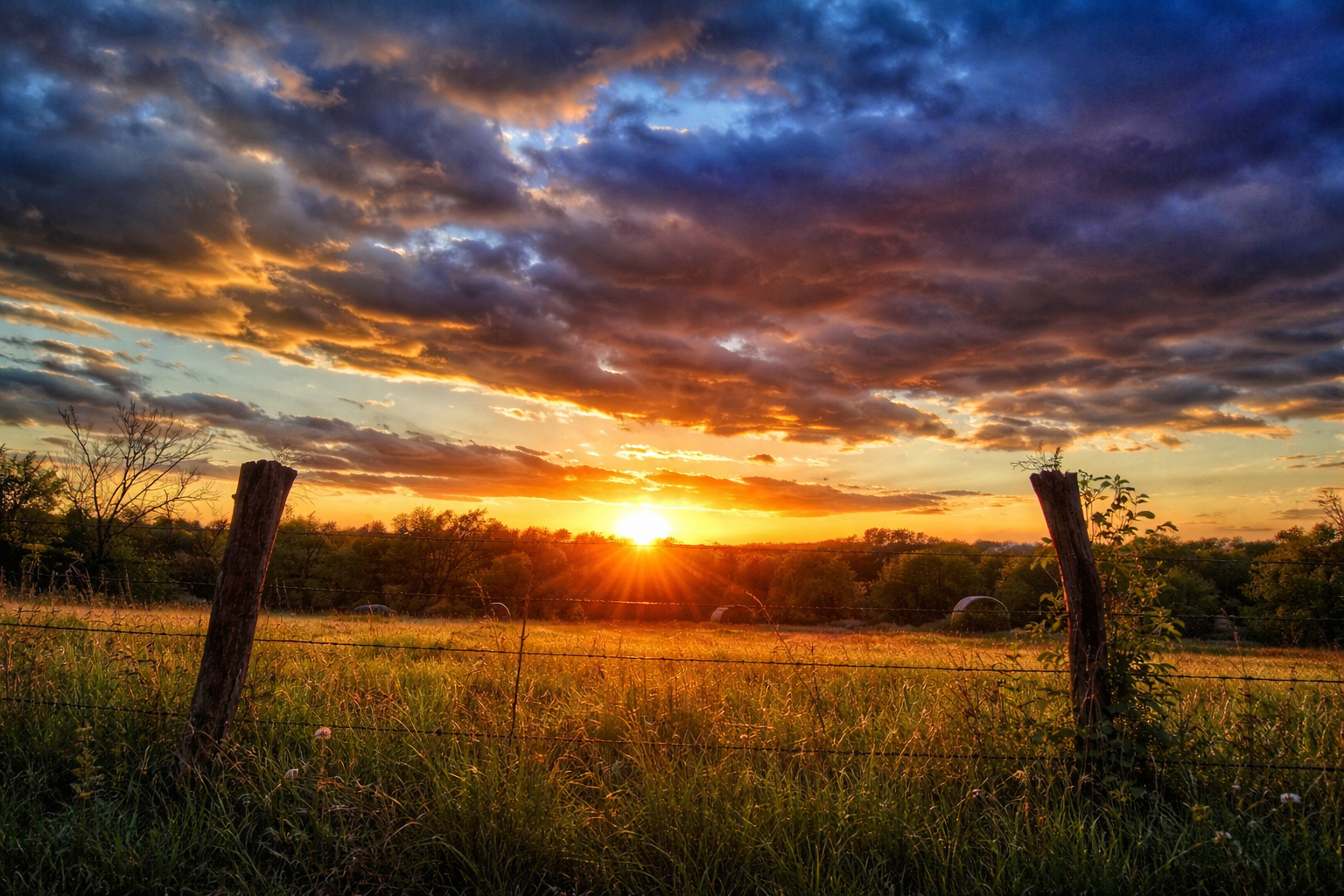 Kansas landscape near Andover
