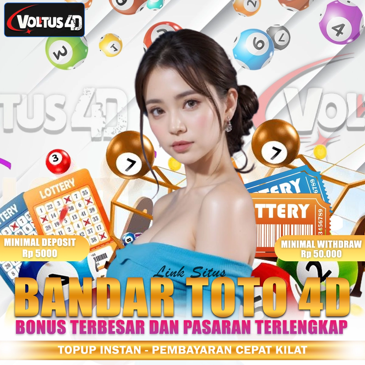 VOLTUS4D ⚡ Bandar Toto 4D Resmi Topup Instan & WD Cepat Kilat