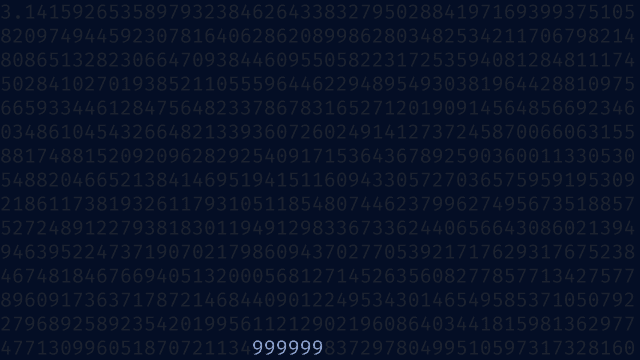 Peeking π with Python