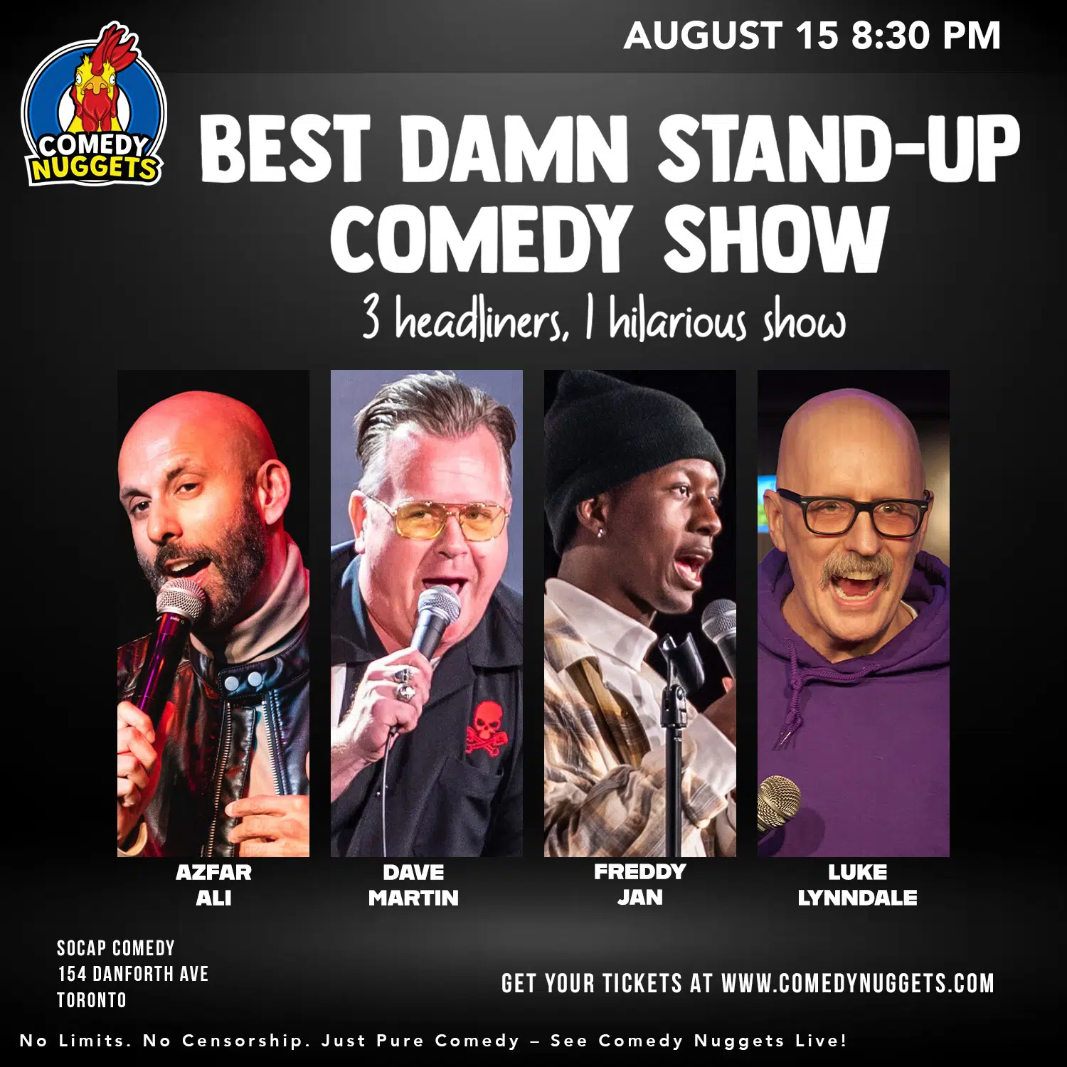Best Damned Stand-Up Comedy Show