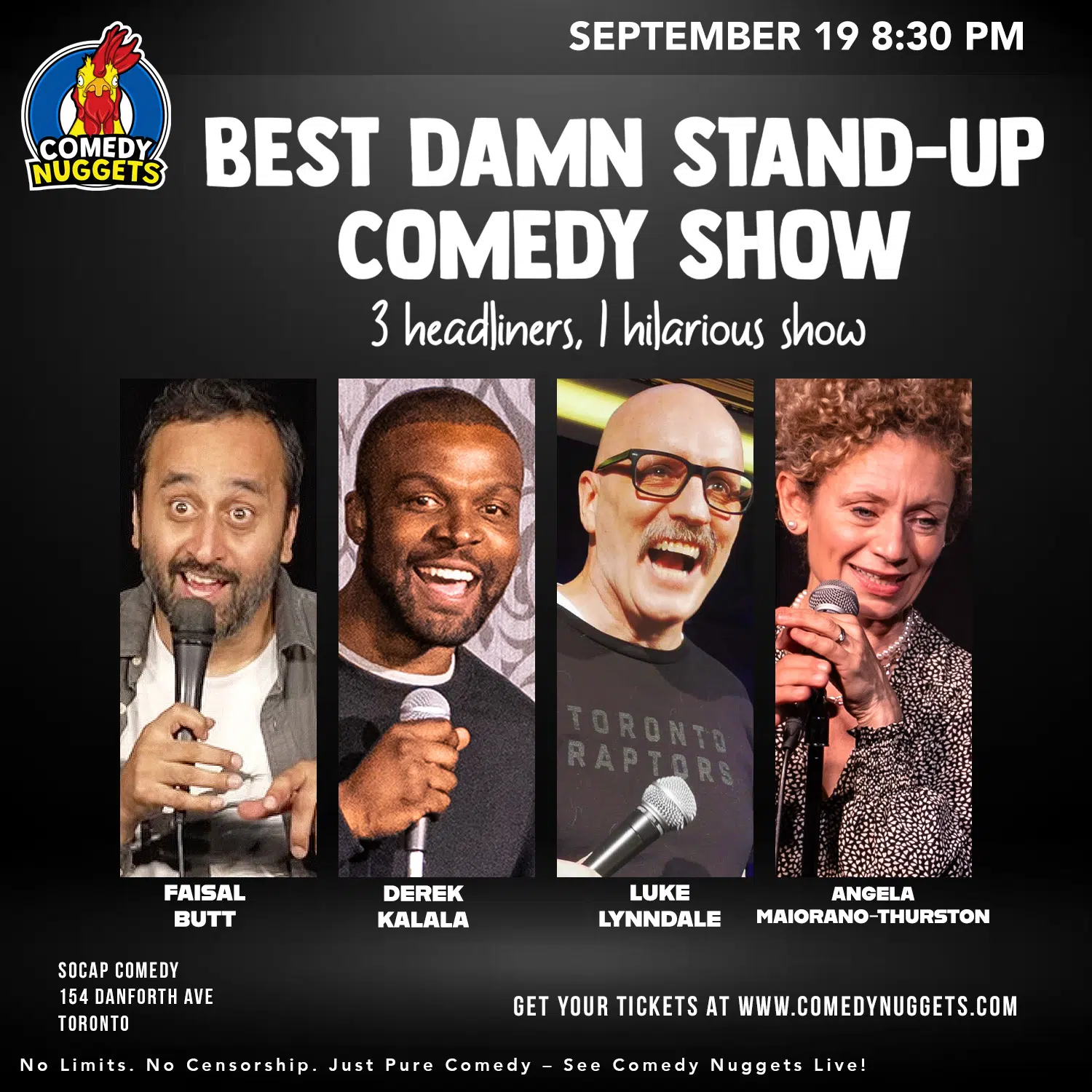 Best Damn Stand-Up Comedy Show in Toronto