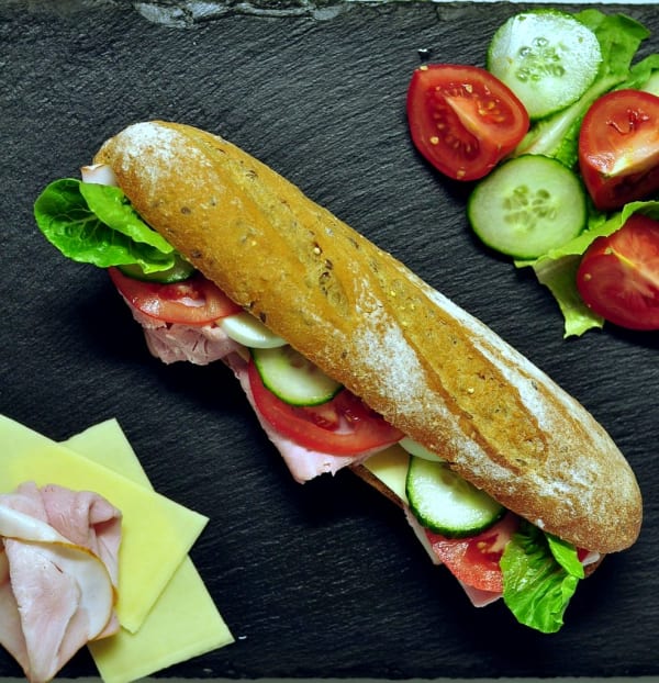 Le Baguette Šunka a sýr