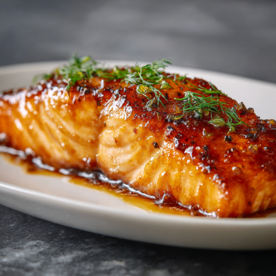 Maple Glazed Salmon