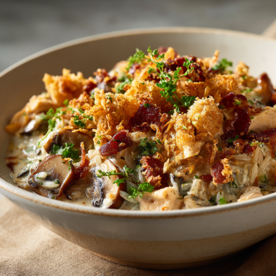 Irresistible Chicken Wild Rice Casserole Recipe