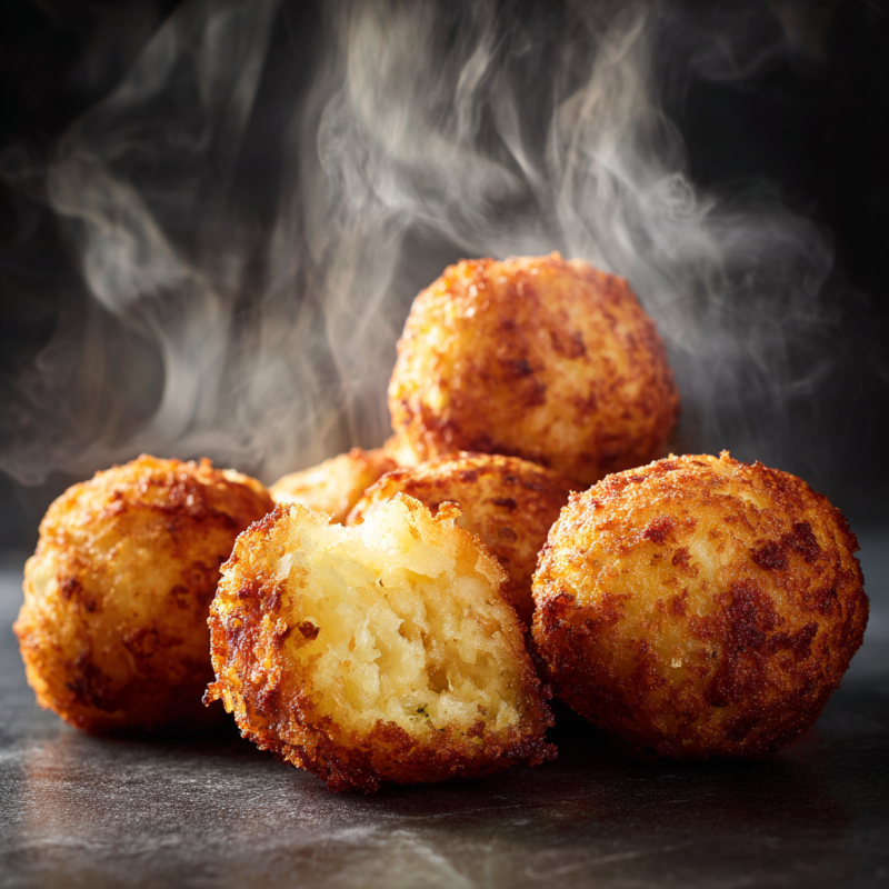 Easy Air Fryer Mashed Potato Balls Recipe