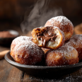 Irresistible Nutella Stuffed Sugar Doughnuts Recipe