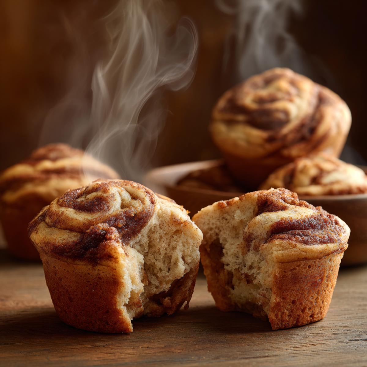 Cinnamon Roll Protein Muffins for a Healthy Breakfast