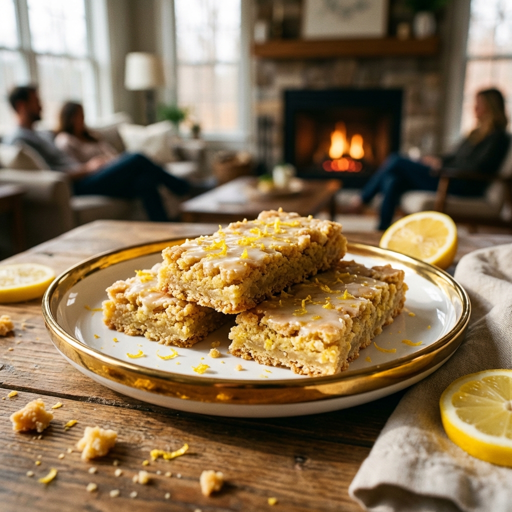 Lemon Protein Bars for a Healthy Energy Boost
