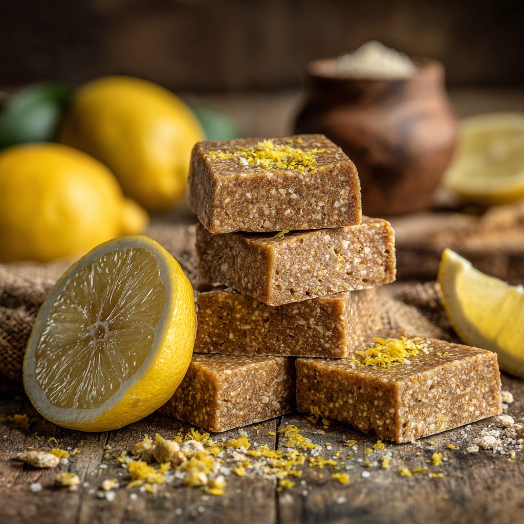 Delicious Lemon Protein Bars for Healthy Energy Boost