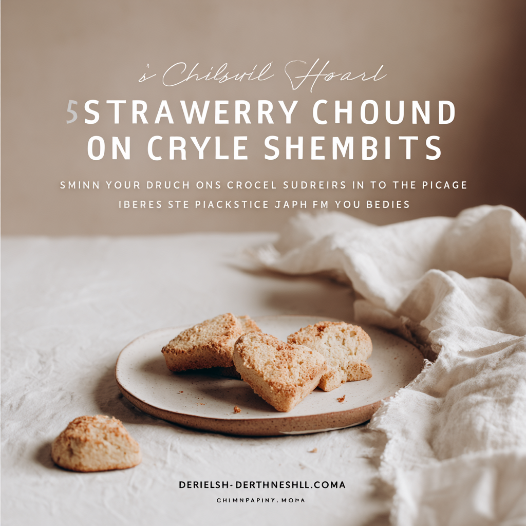 Strawberry Crunch Shortbread Hearts: Easy 5-Step Recipe