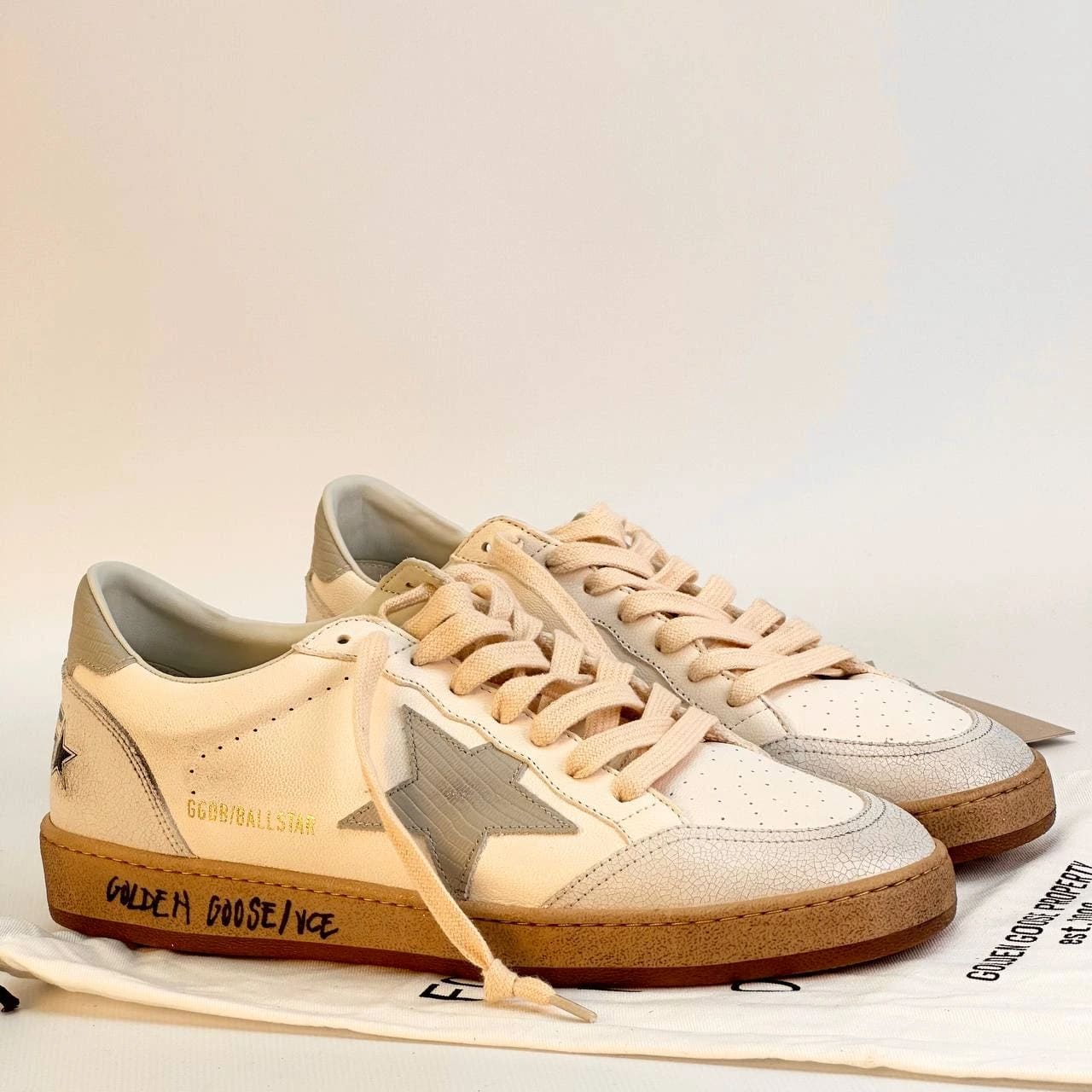 Golden Goose Ball star gray