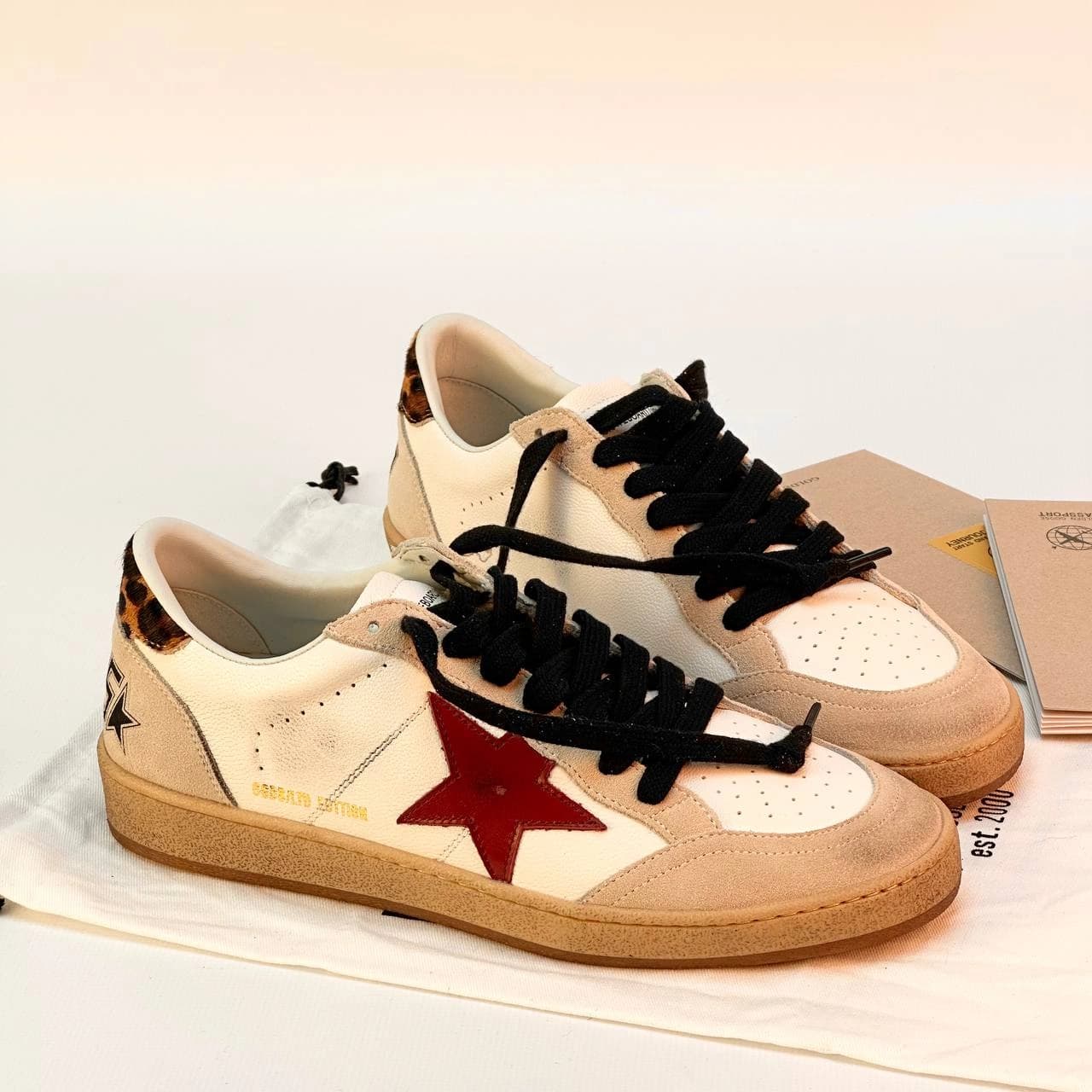 Golden Goose Ball star red