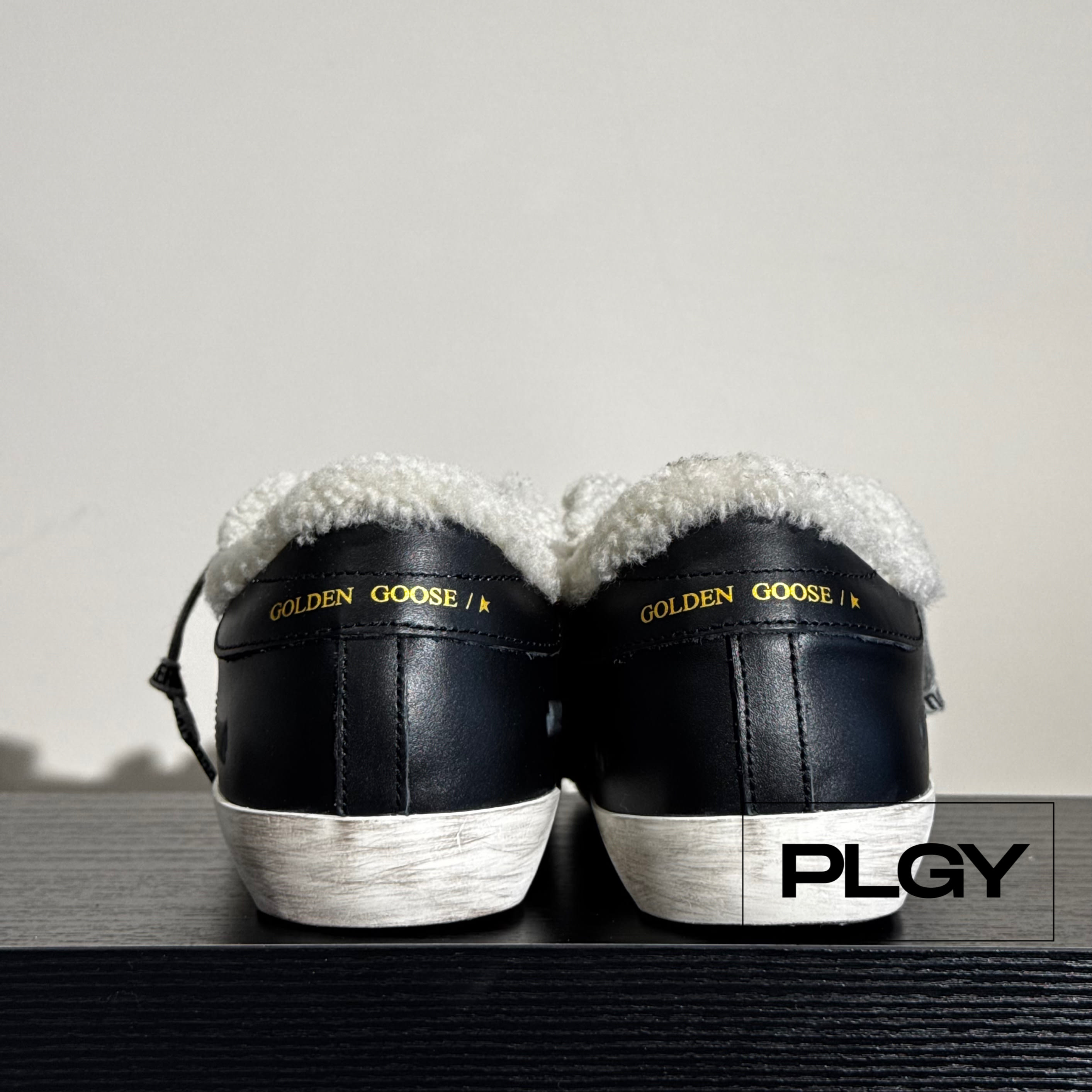 Golden Goose Winter Black Leather