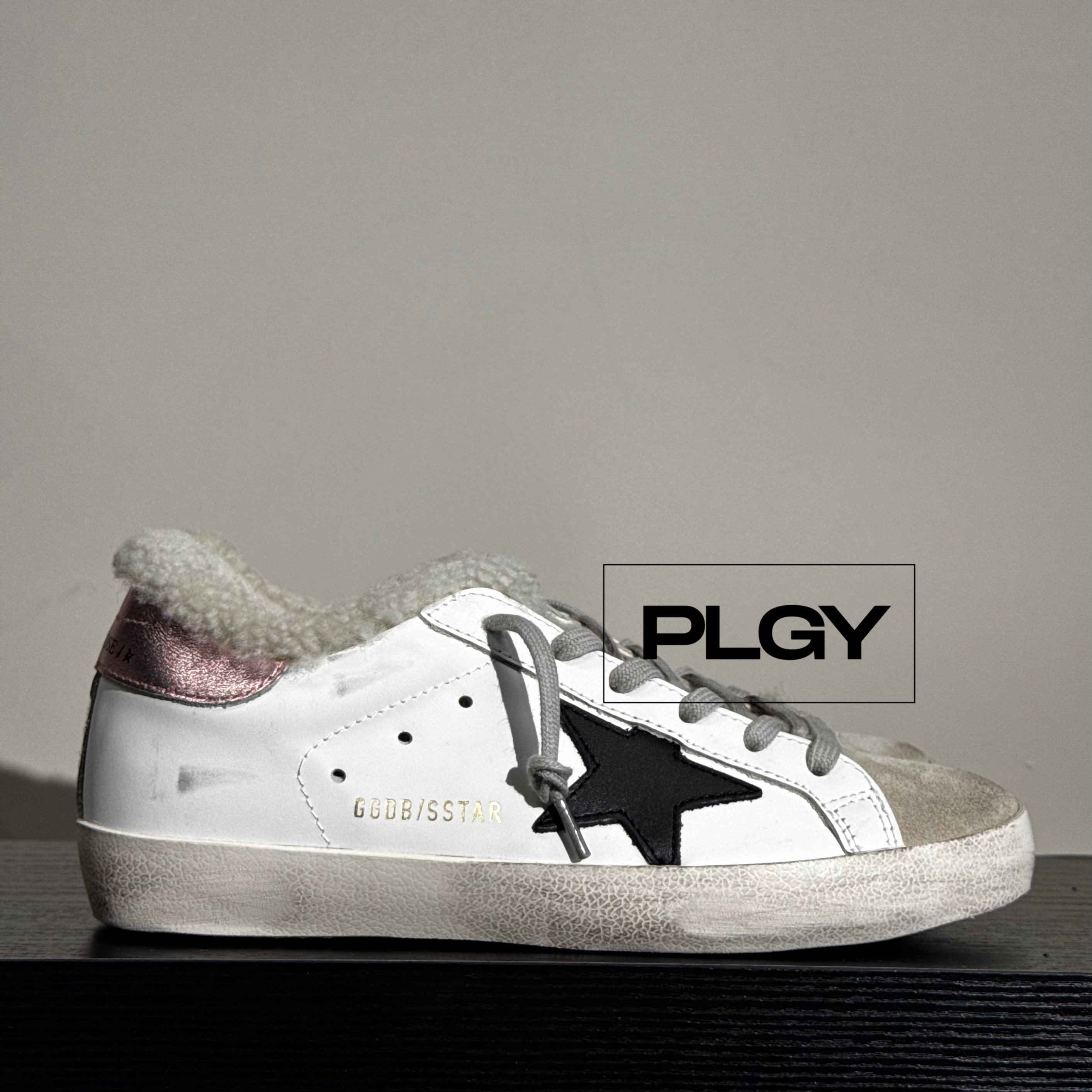 Golden Goose Winter Grey with Fur